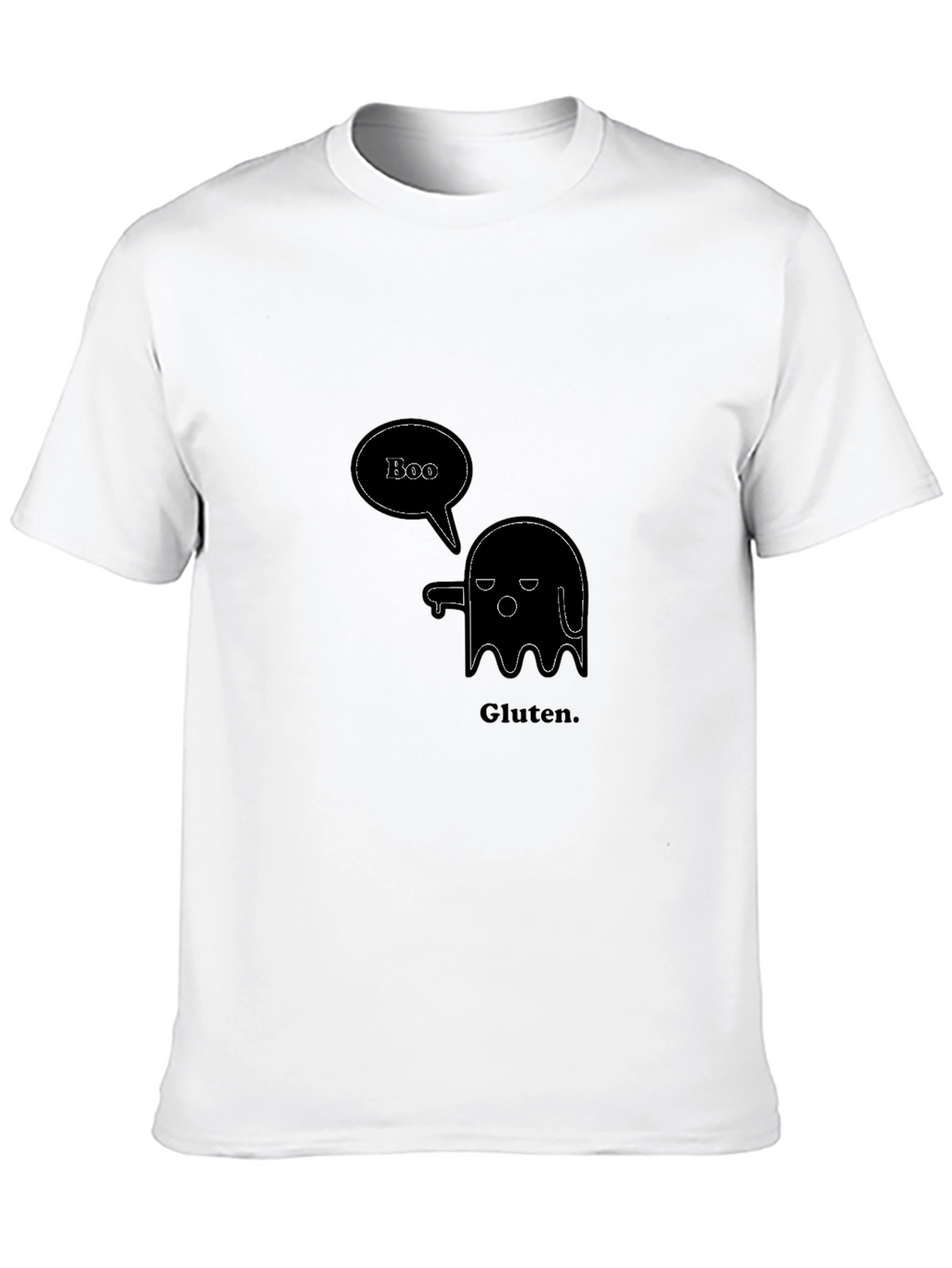 Boo Gluten Funny Graphic T-Shirt