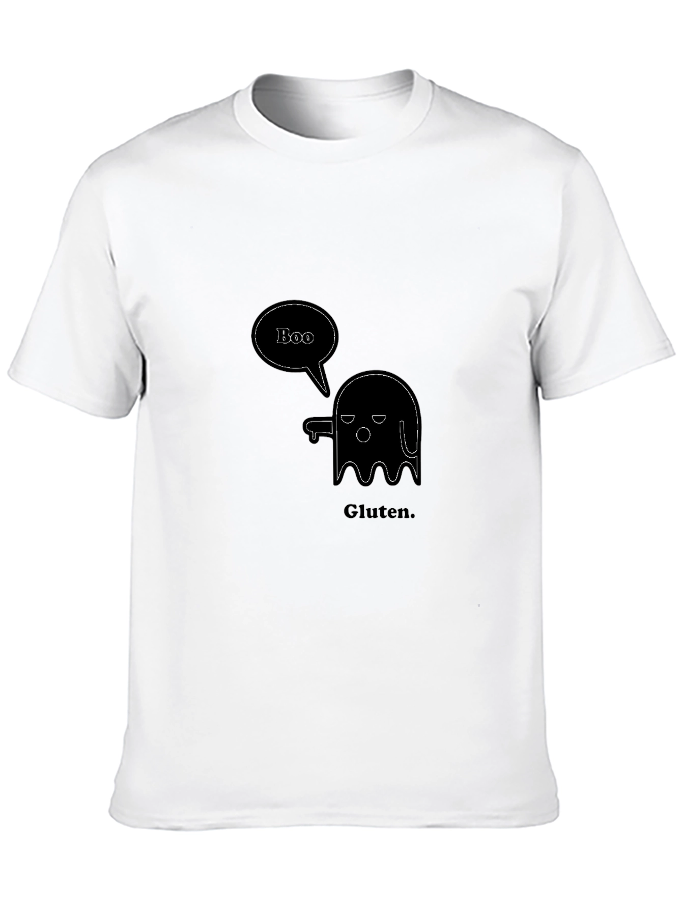 Boo Gluten Funny Graphic T-Shirt