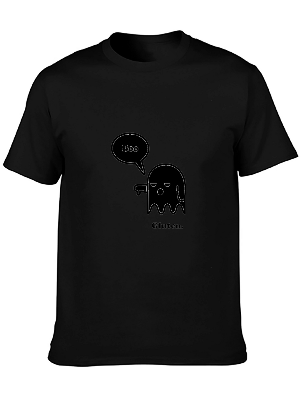 Boo Gluten Funny Graphic T-Shirt