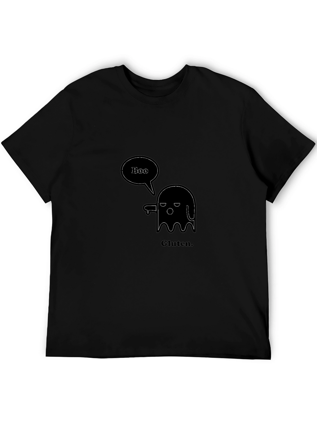 Boo Gluten Funny Graphic T-Shirt