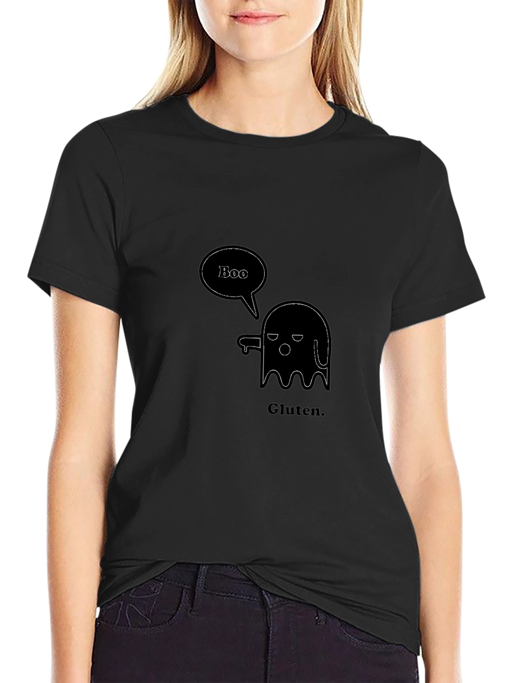 Boo Gluten Funny Graphic T-Shirt