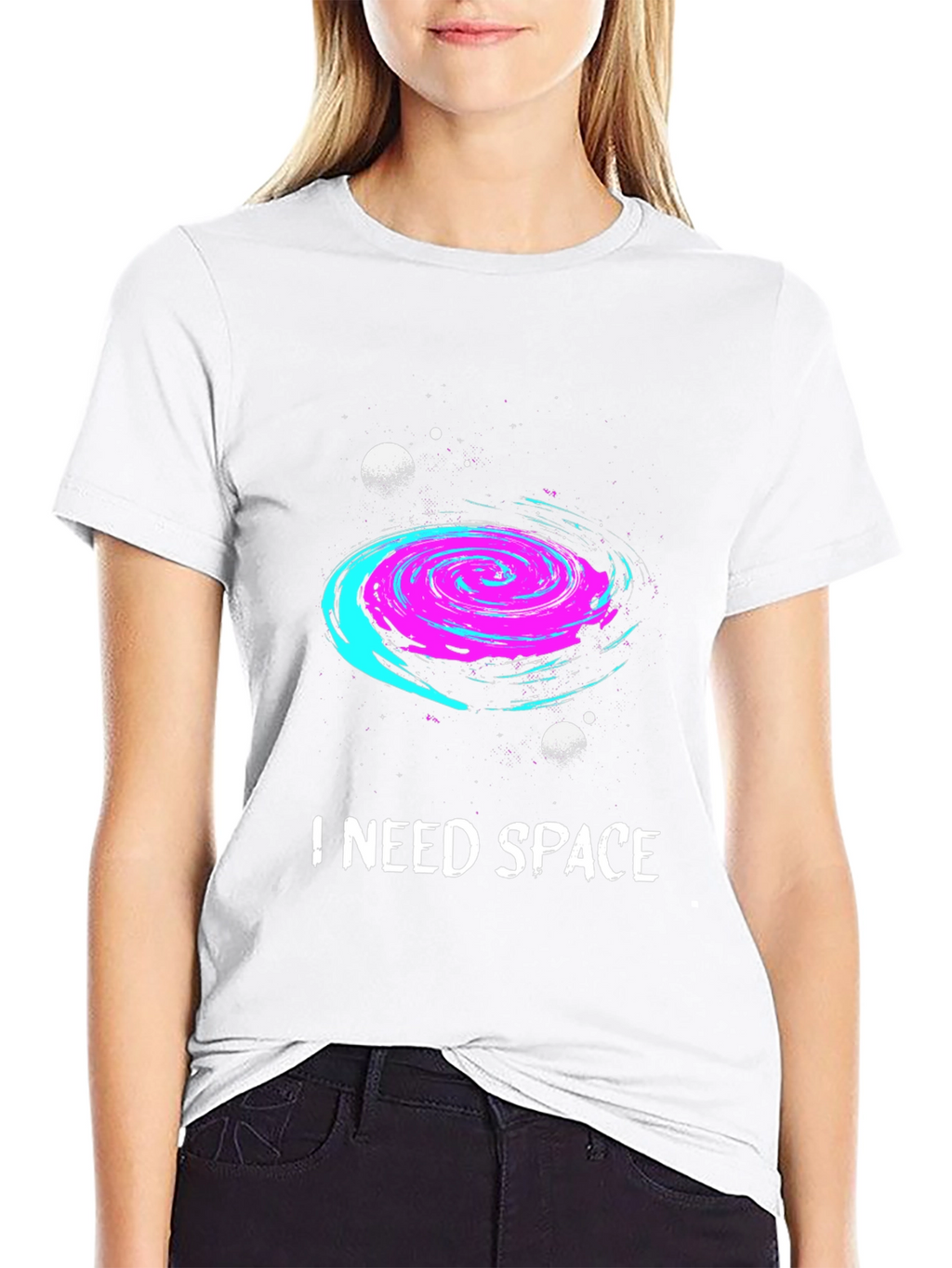 I Need Space Galaxy Graphic T-Shirt