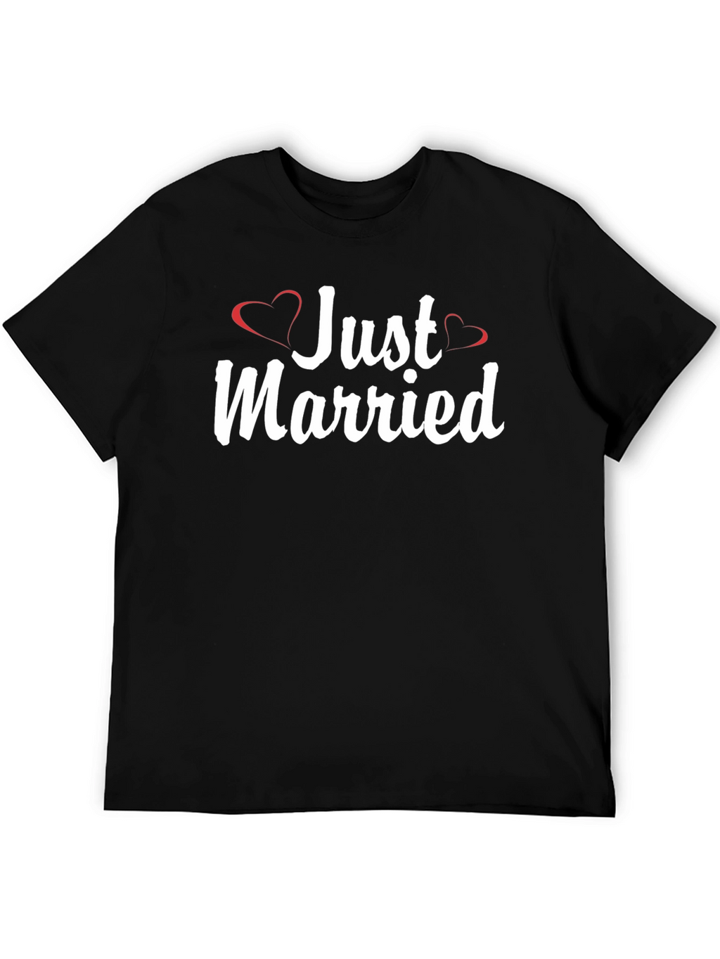 Just Married T-Shirt - Newlywed Celebration Tee