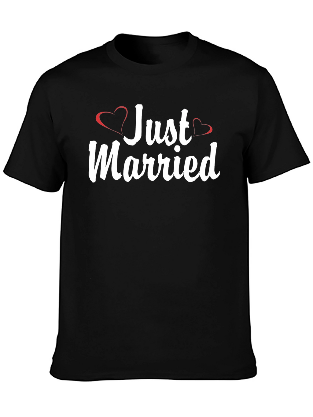 Just Married T-Shirt - Newlywed Celebration Tee