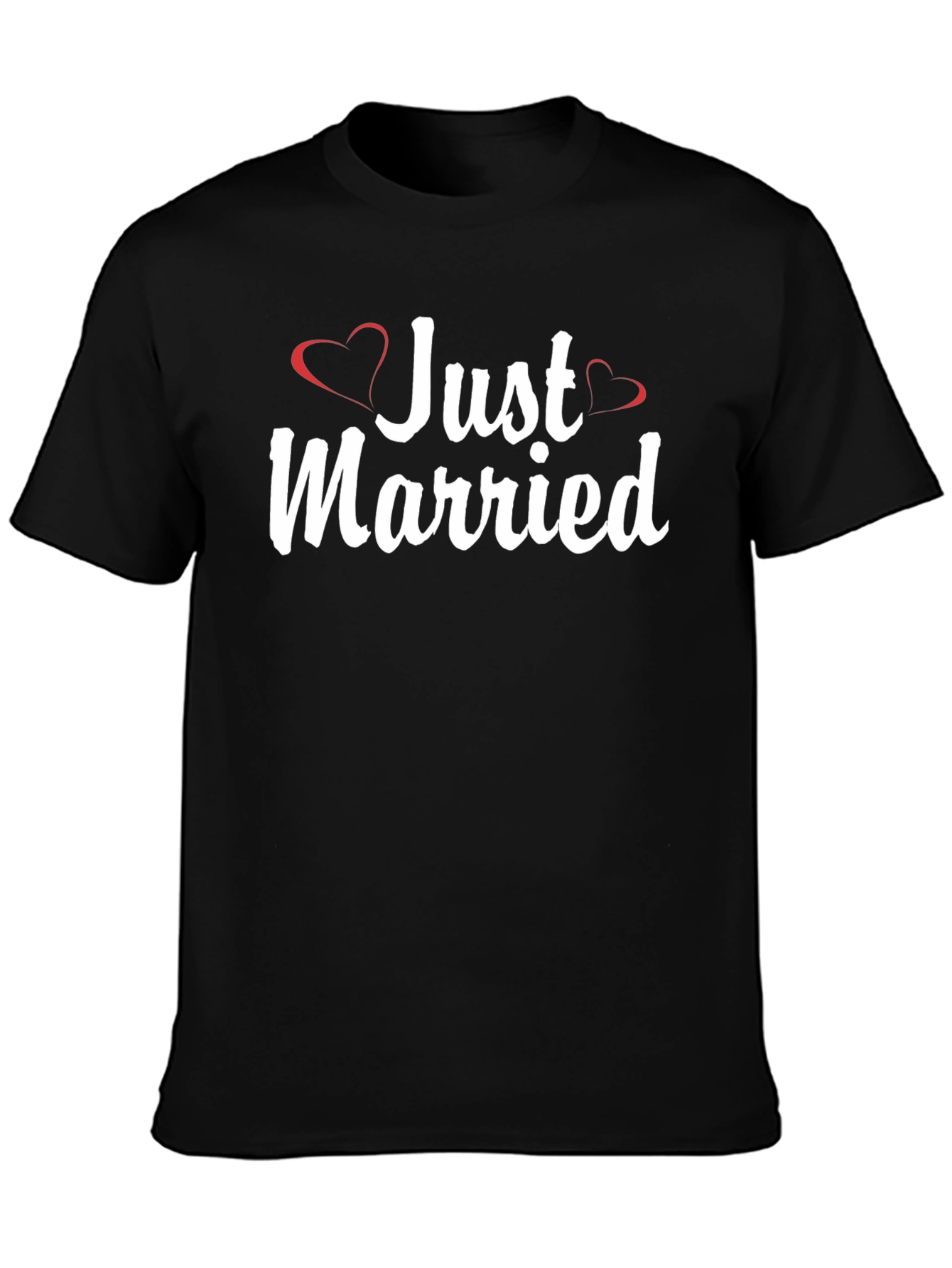 Just Married T-Shirt - Newlywed Celebration Tee