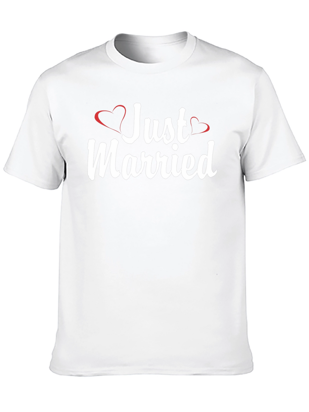 Just Married T-Shirt - Newlywed Celebration Tee