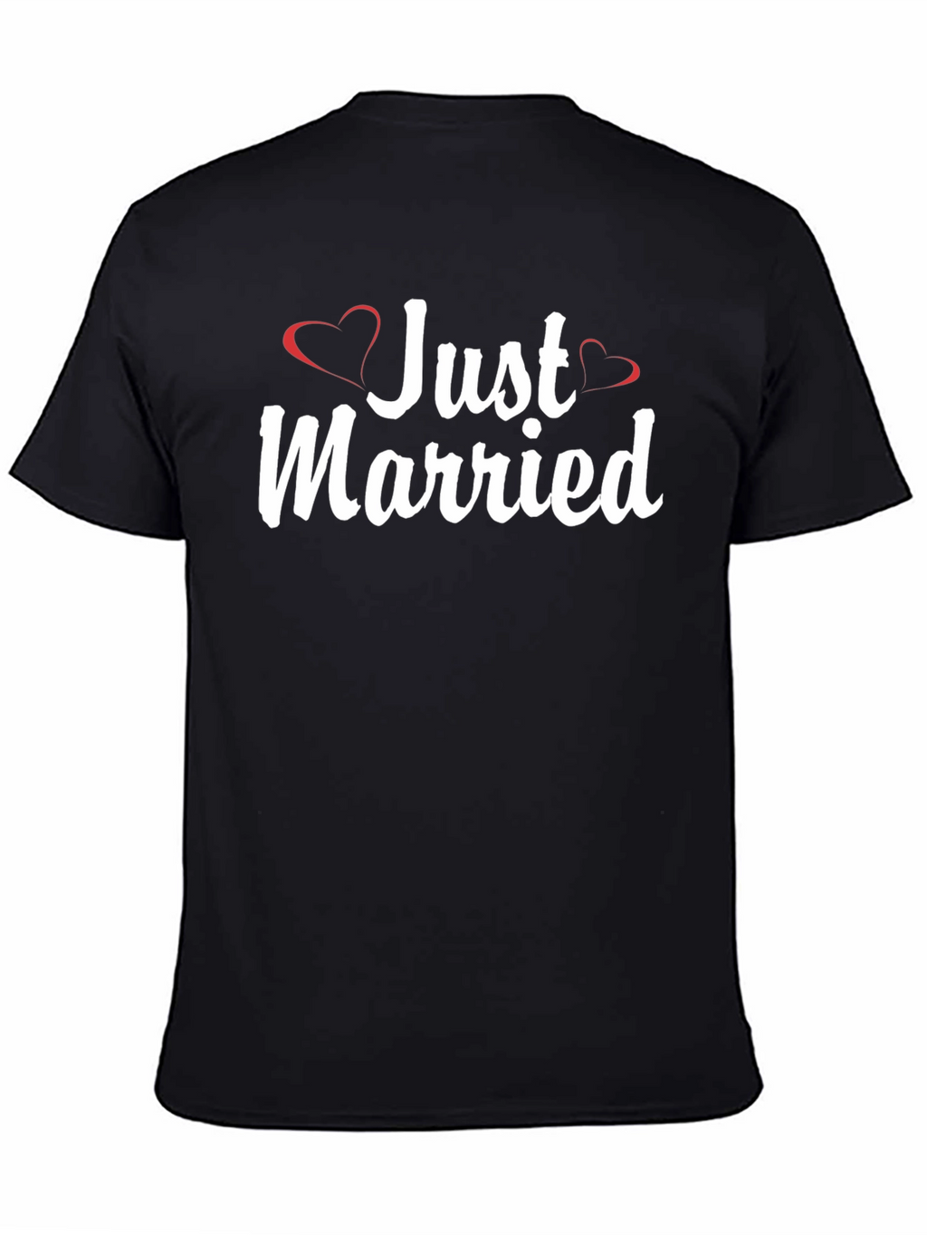 Just Married T-Shirt - Newlywed Celebration Tee