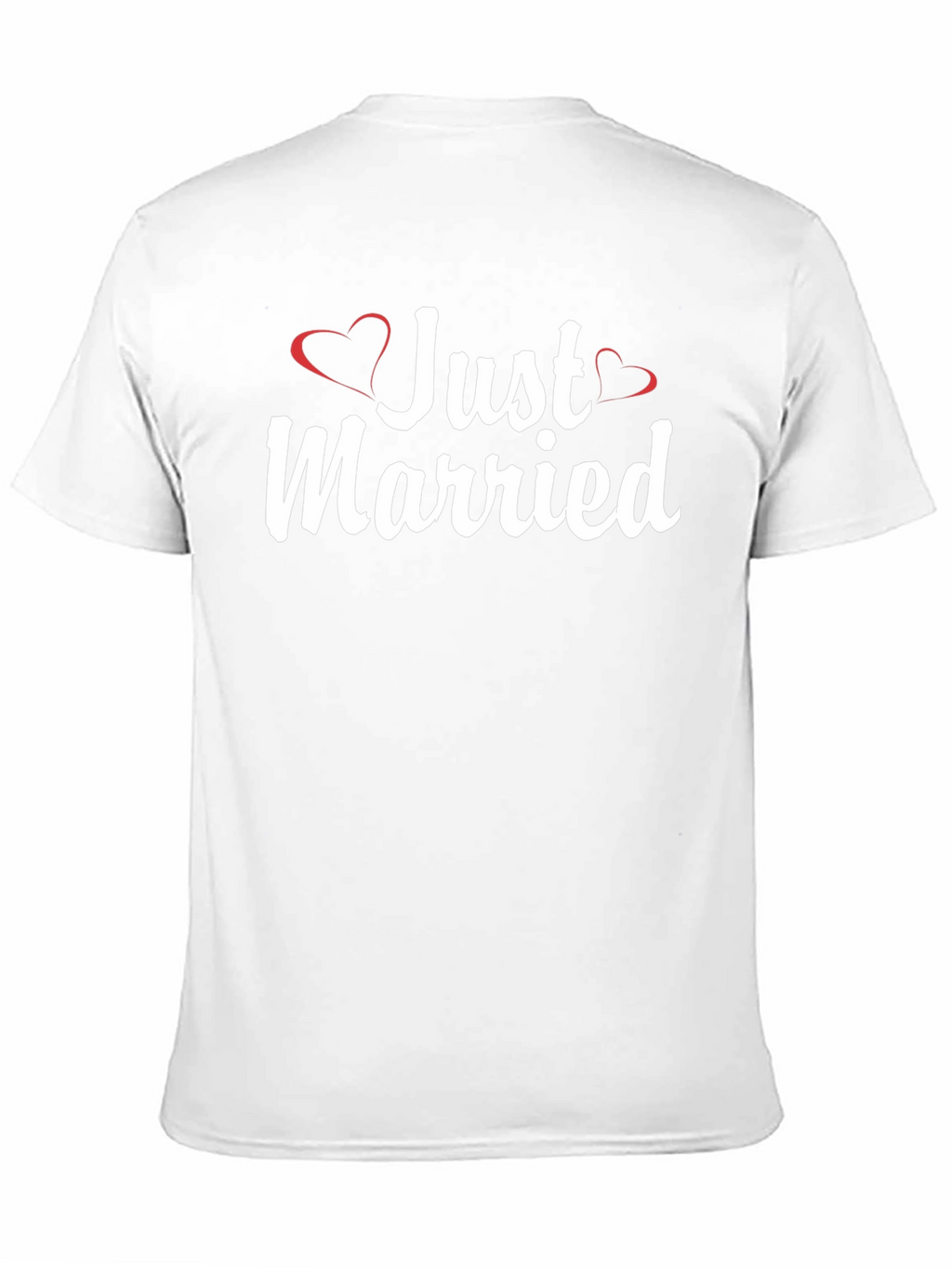 Just Married T-Shirt - Newlywed Celebration Tee