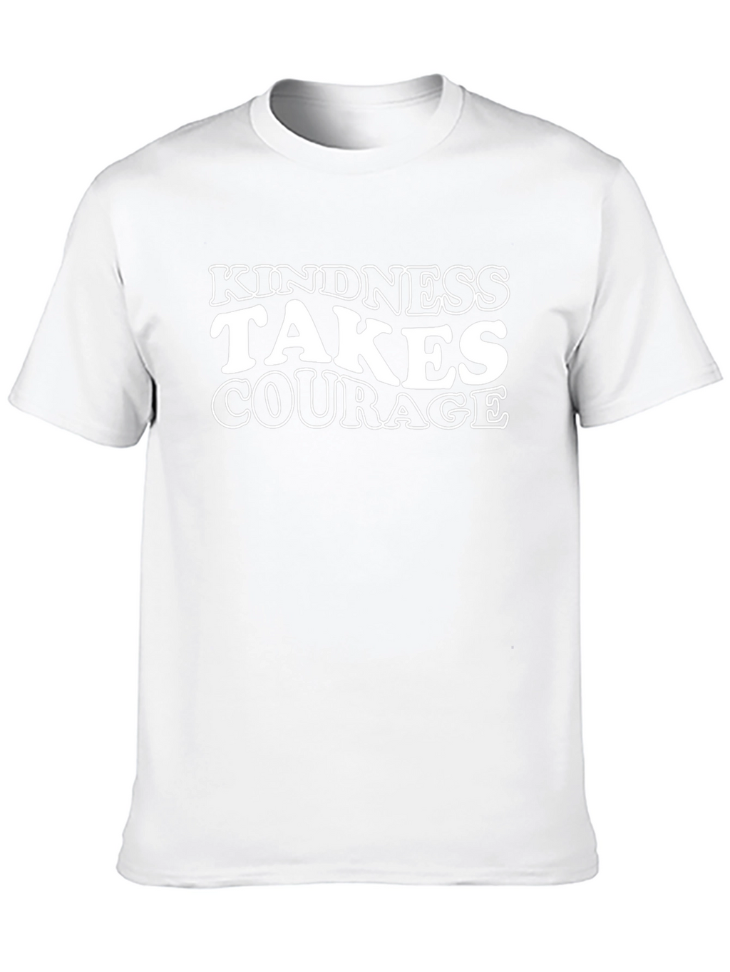 Kindness Takes Courage Black T-Shirt
