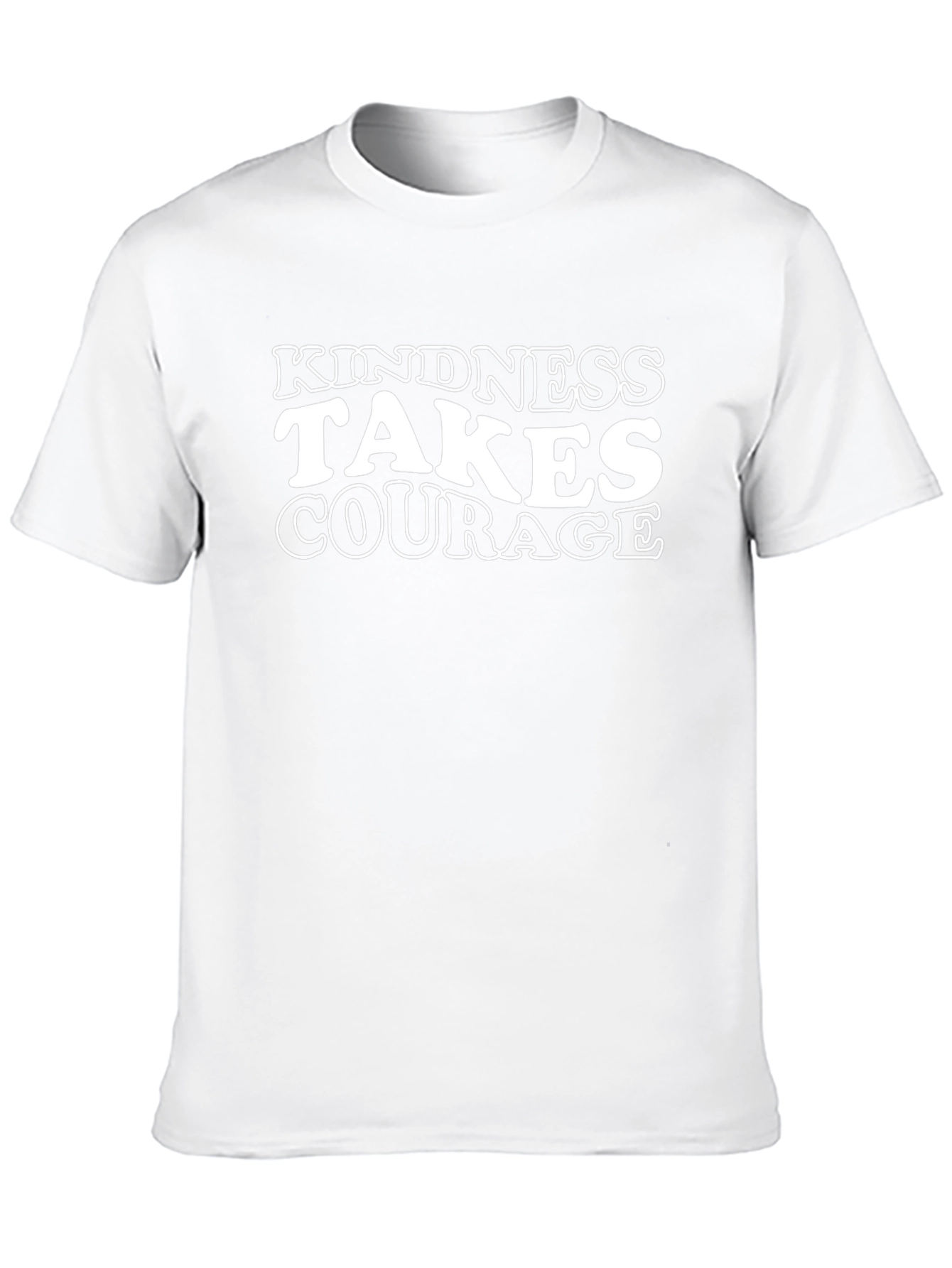 Kindness Takes Courage Black T-Shirt