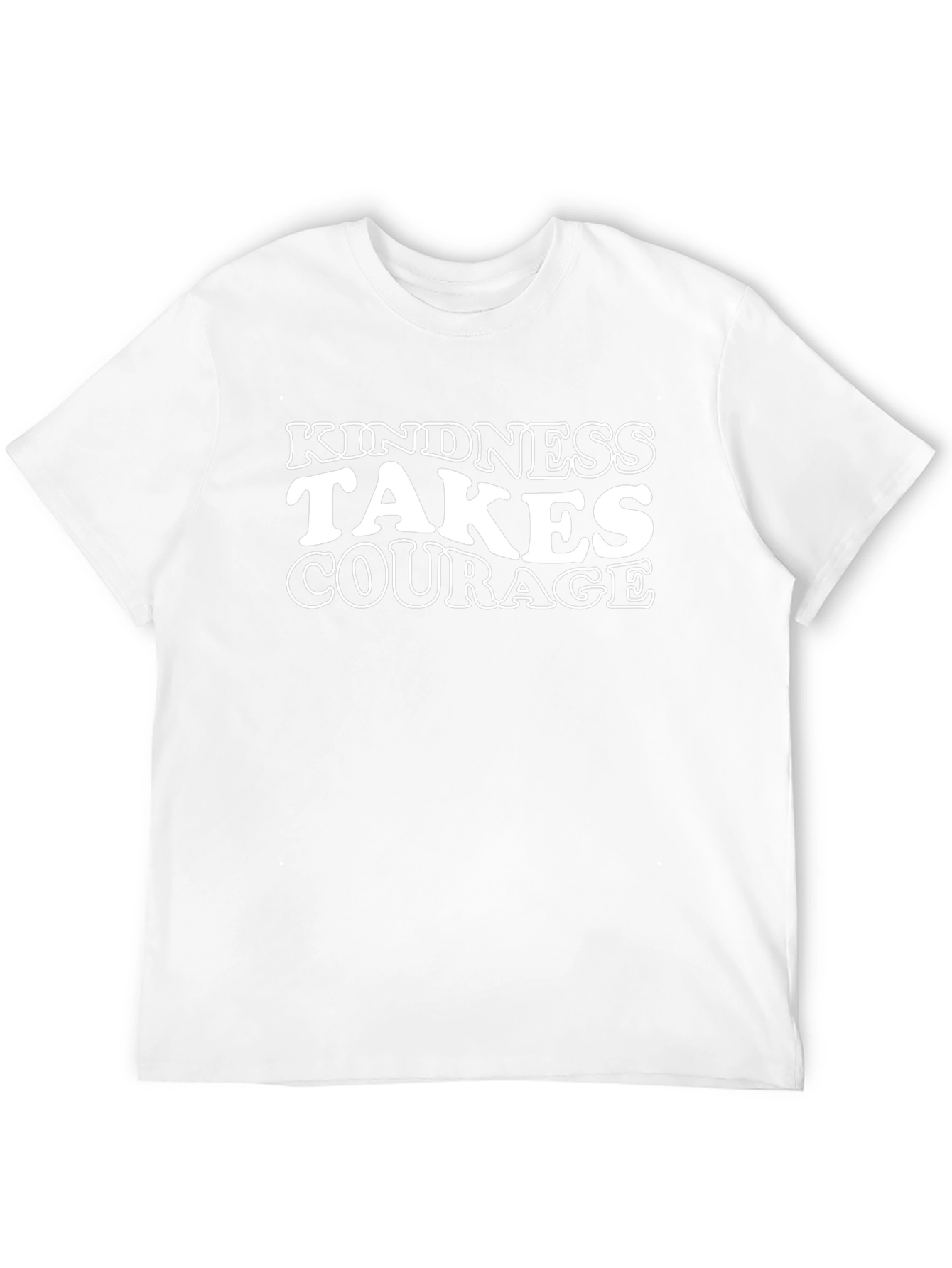 Kindness Takes Courage Black T-Shirt