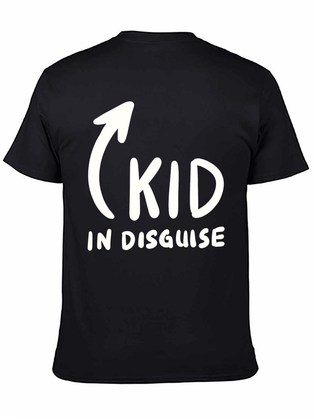 Kid In Disguise Funny Graphic T-Shirt