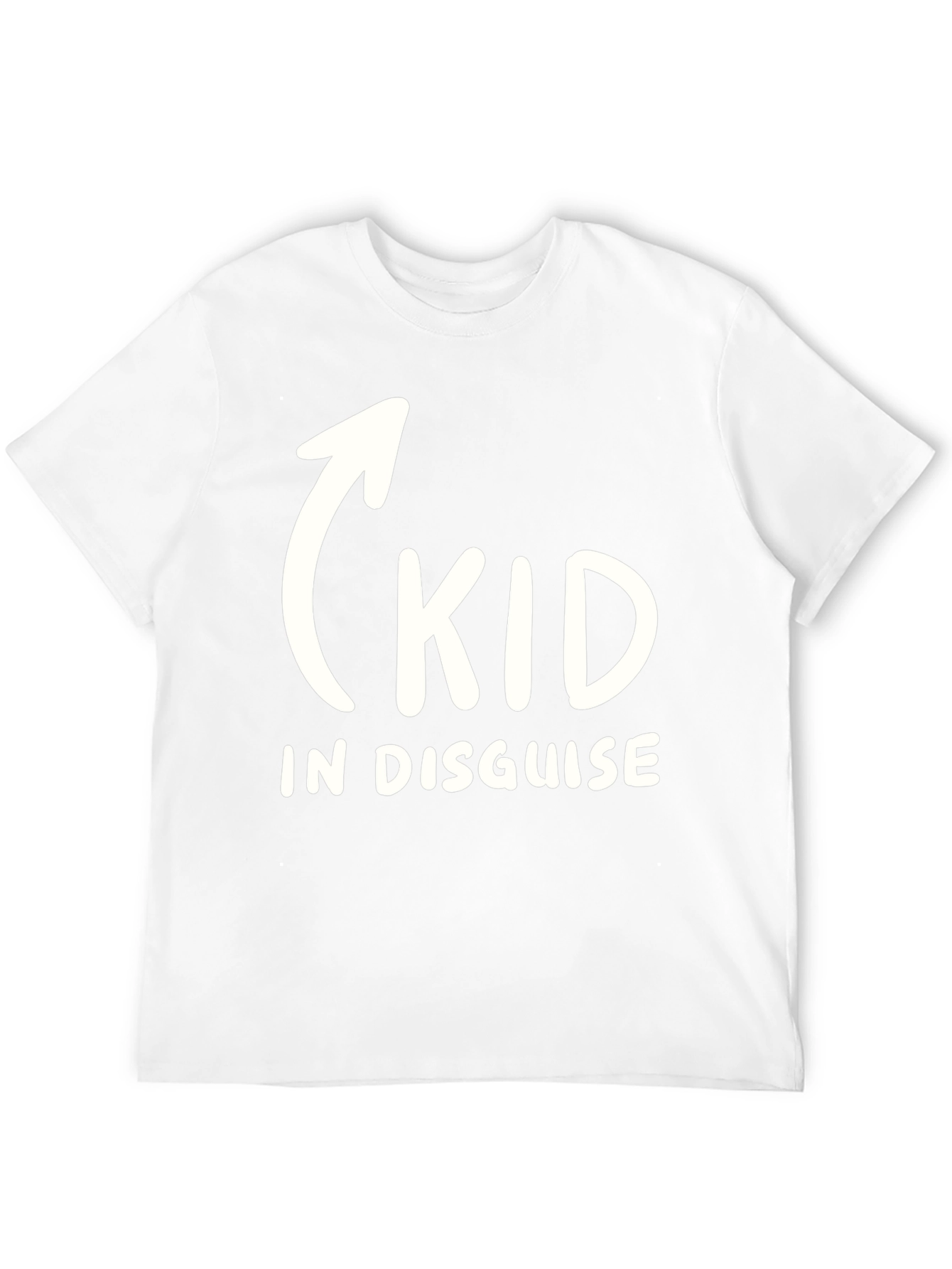 Kid In Disguise Funny Graphic T-Shirt
