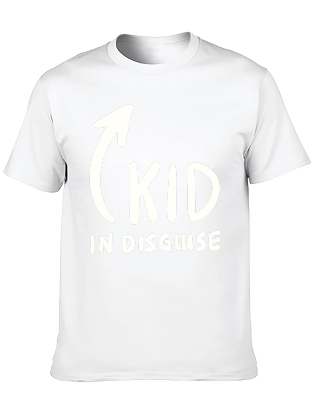 Kid In Disguise Funny Graphic T-Shirt