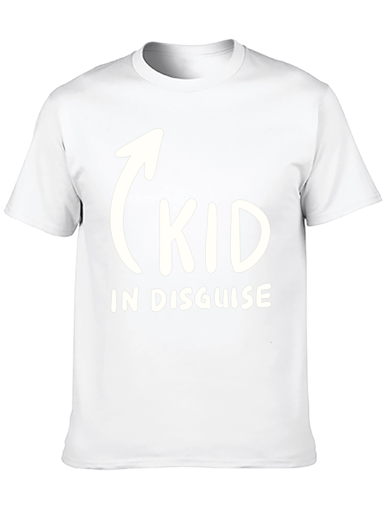 Kid In Disguise Funny Graphic T-Shirt