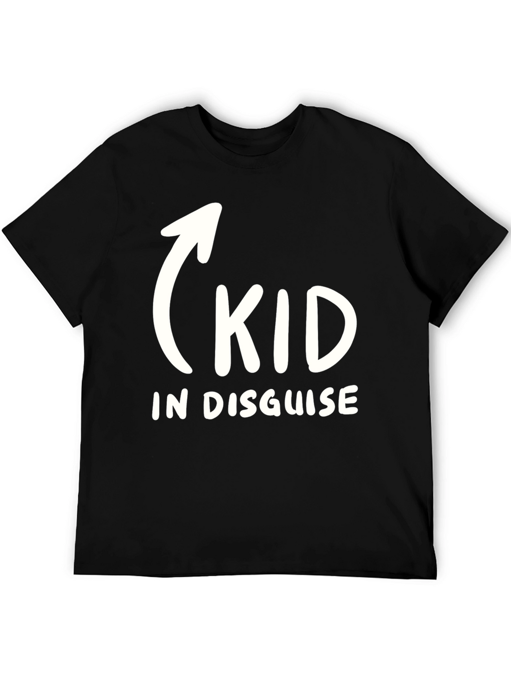 Kid In Disguise Funny Graphic T-Shirt