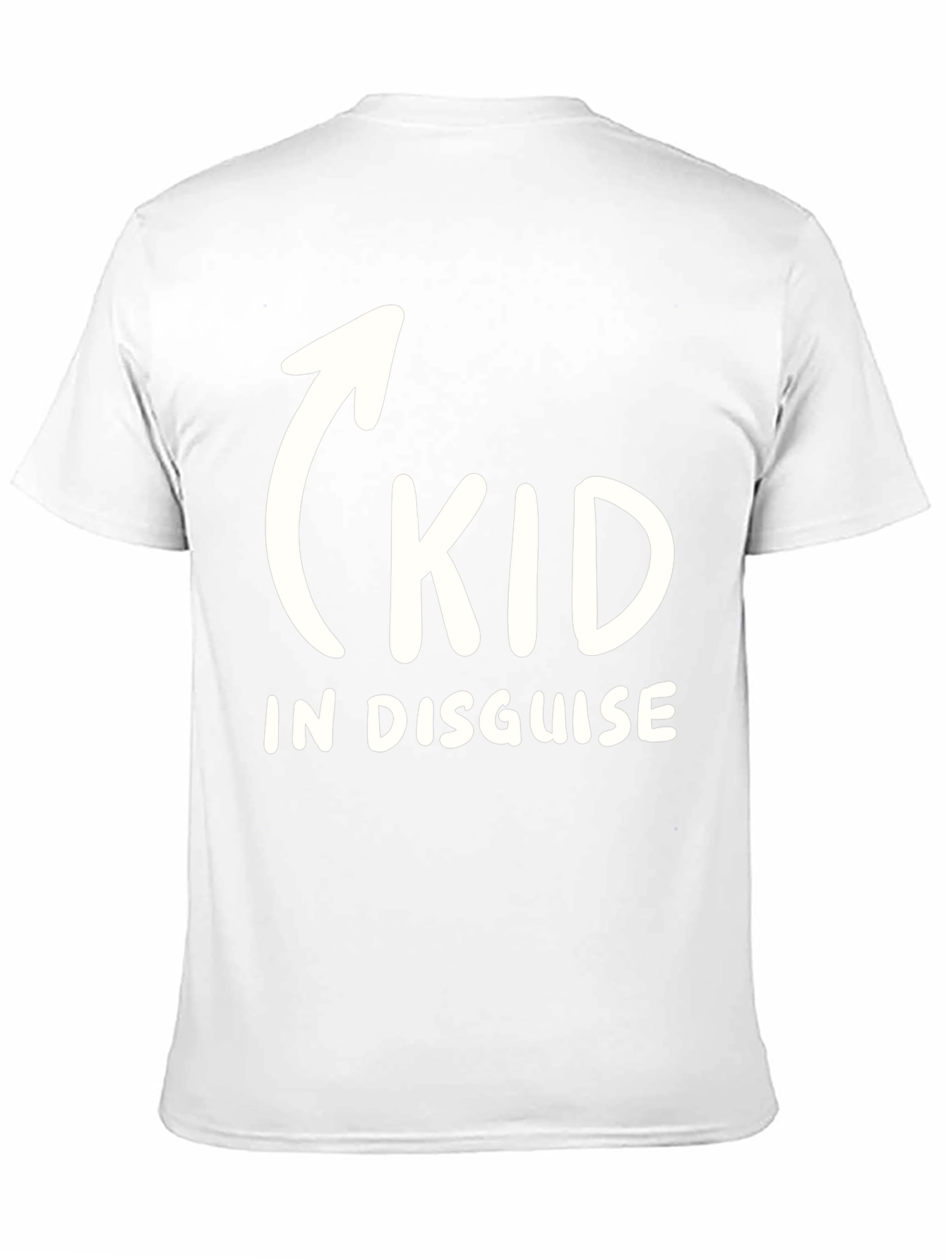 Kid In Disguise Funny Graphic T-Shirt
