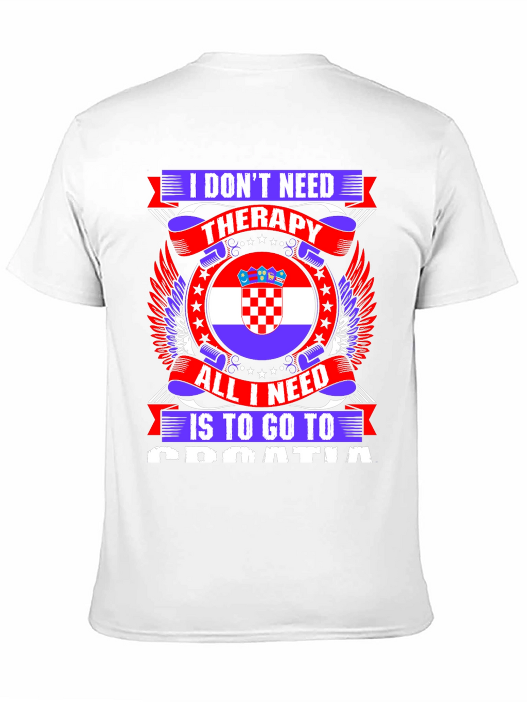 Croatia Therapy T-Shirt
