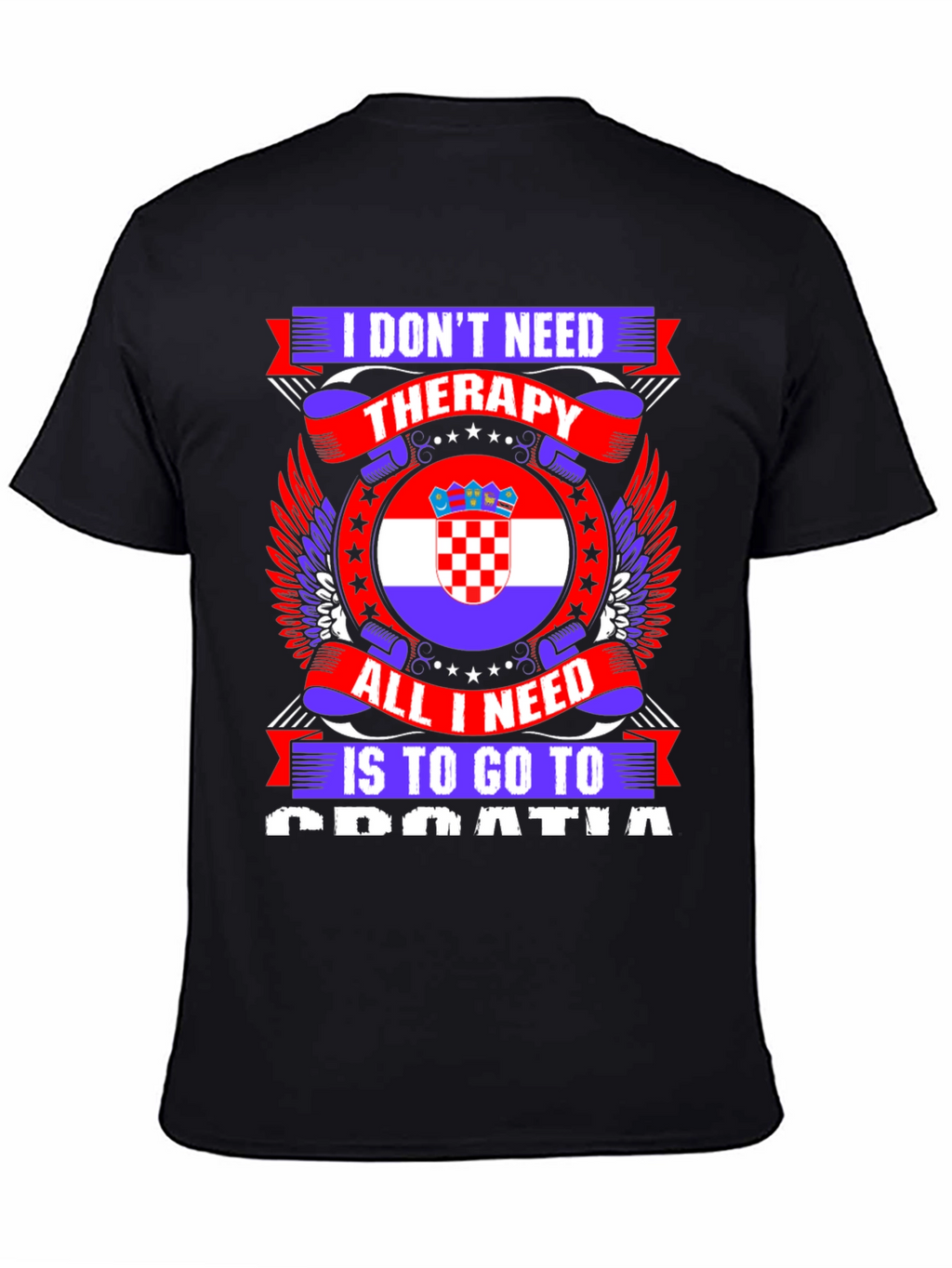 Croatia Therapy T-Shirt