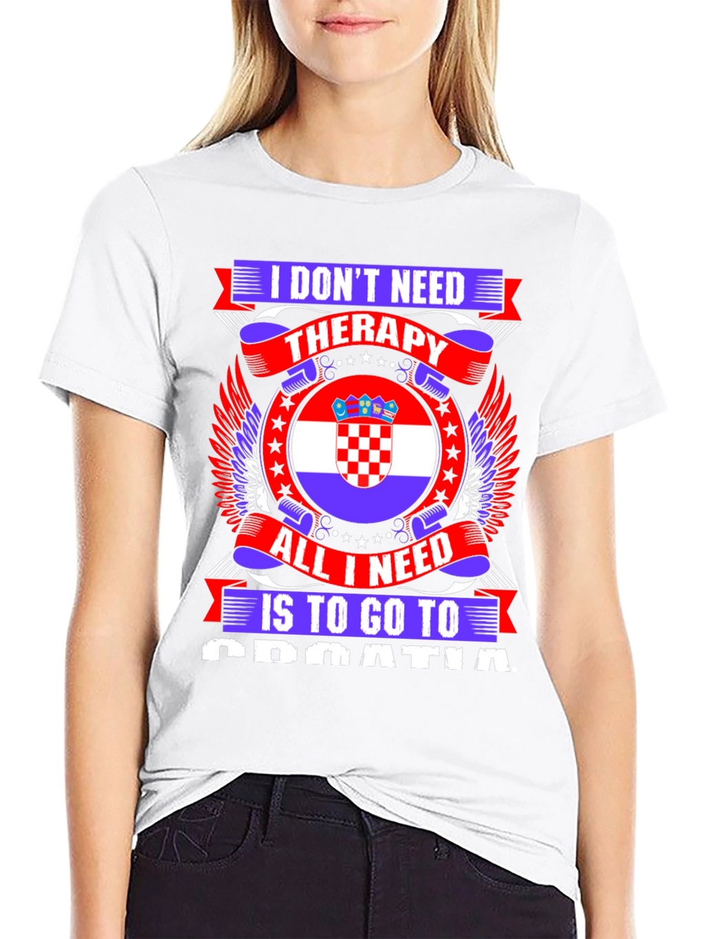 Croatia Therapy T-Shirt