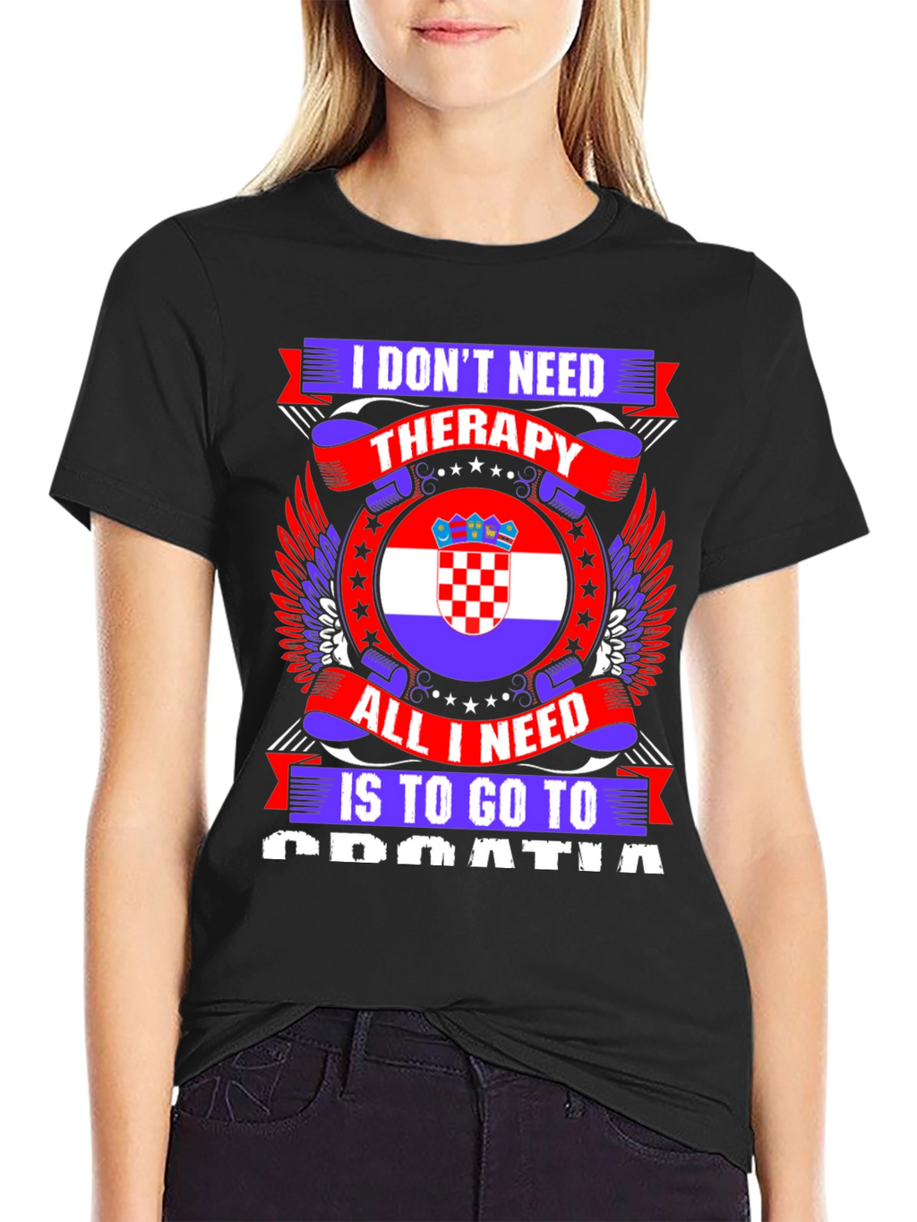 Croatia Therapy T-Shirt