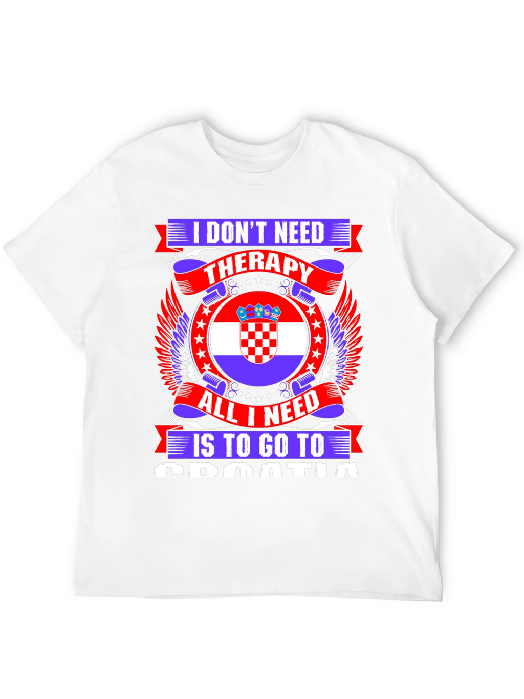 Croatia Therapy T-Shirt