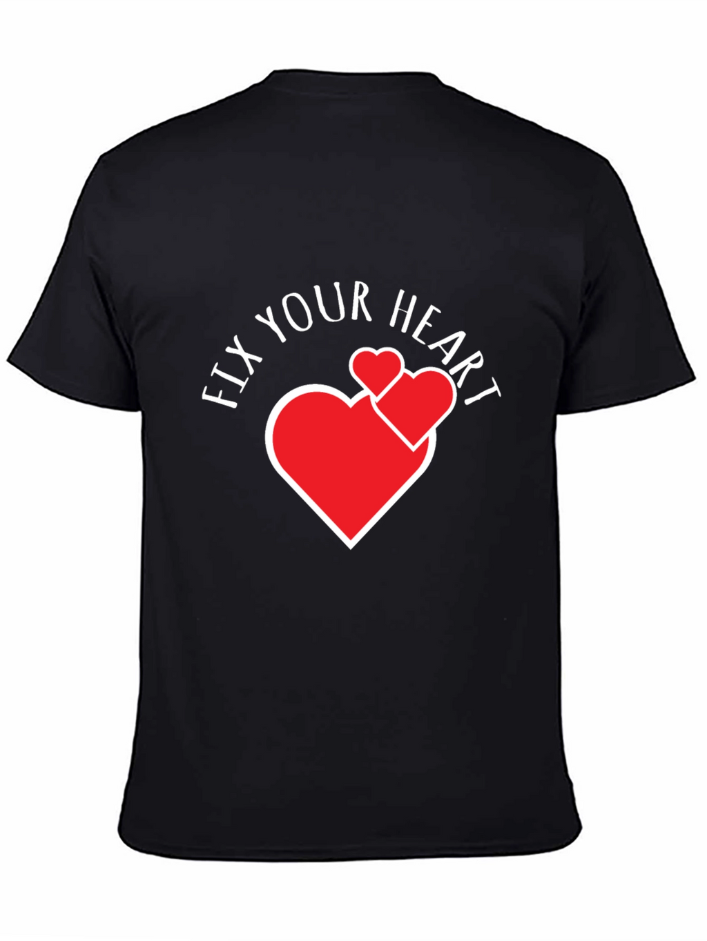 Fix Your Heart Graphic Tee - Stylish Comfort