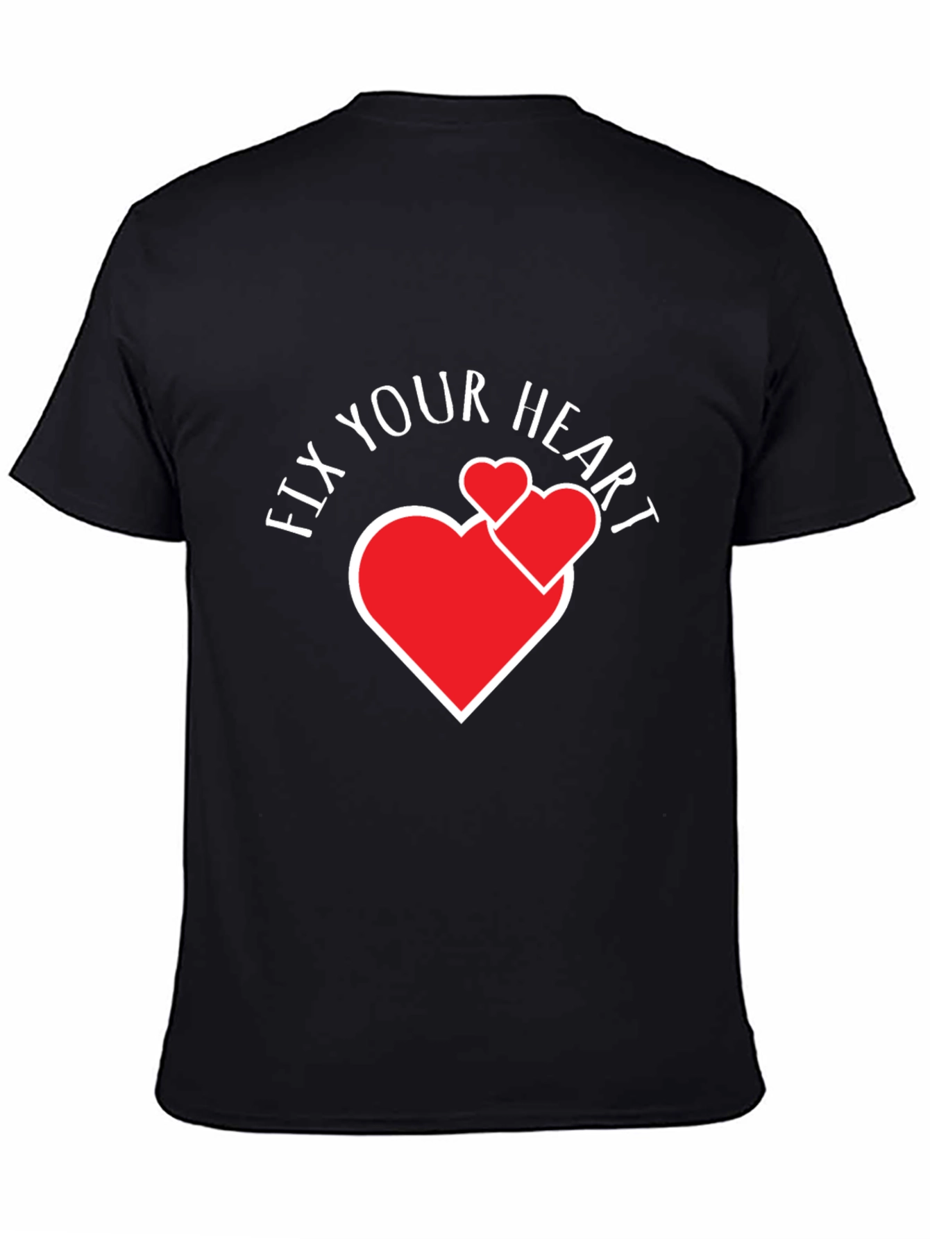 Fix Your Heart Graphic Tee - Stylish Comfort