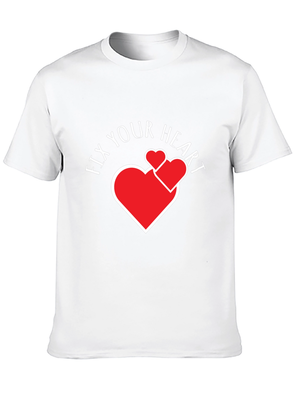 Fix Your Heart Graphic Tee - Stylish Comfort