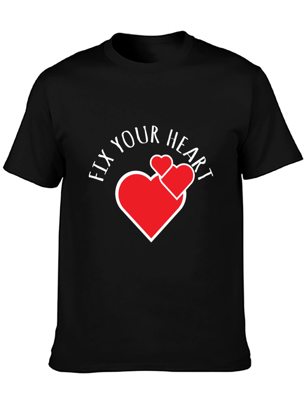 Fix Your Heart Graphic Tee - Stylish Comfort