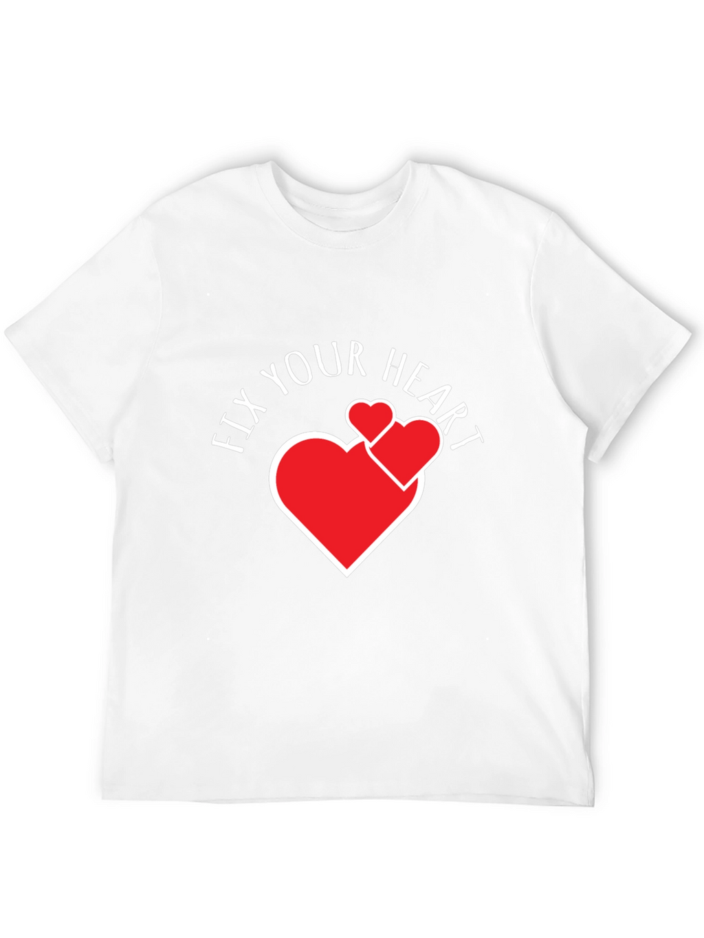 Fix Your Heart Graphic Tee - Stylish Comfort