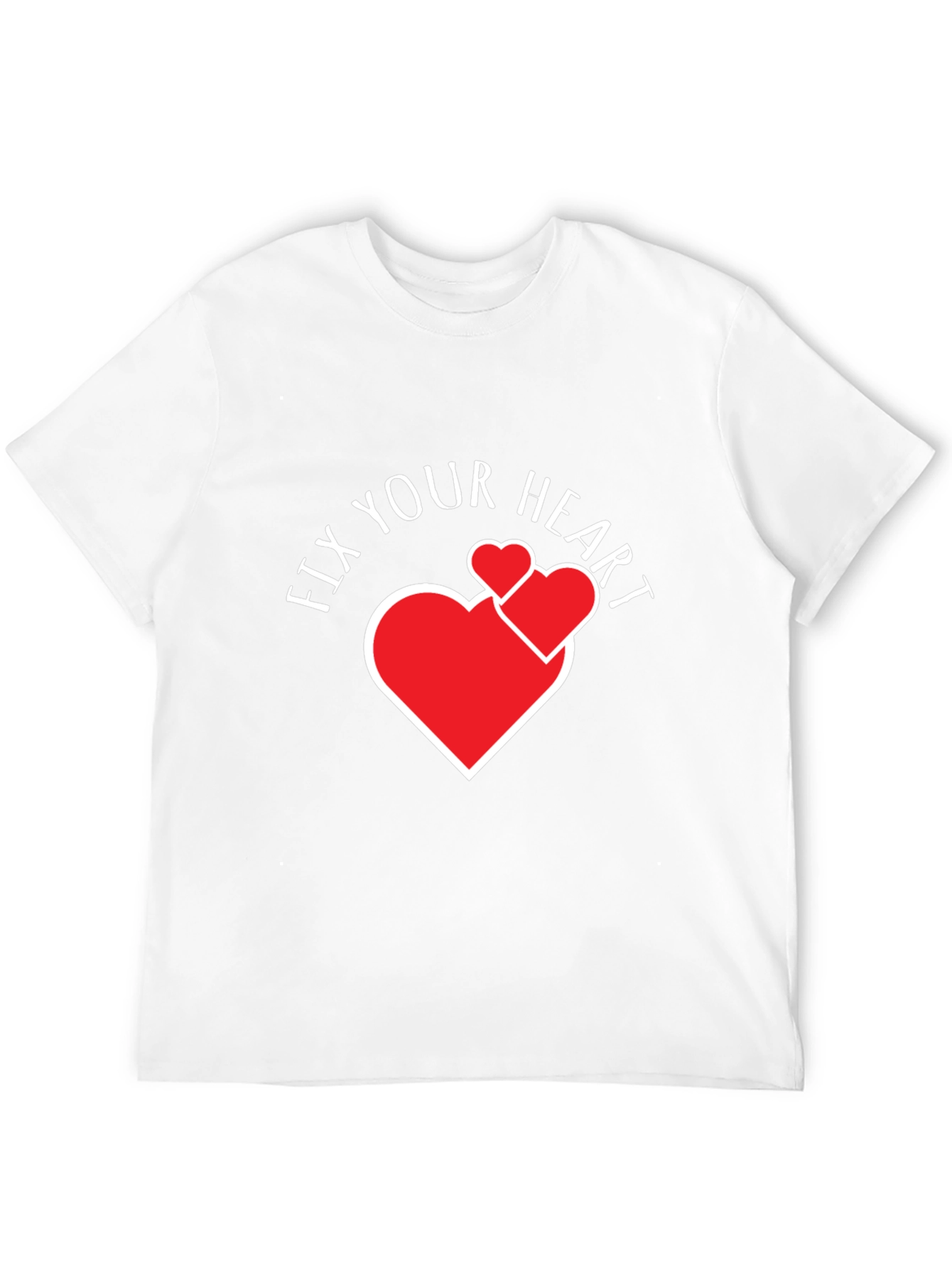 Fix Your Heart Graphic Tee - Stylish Comfort