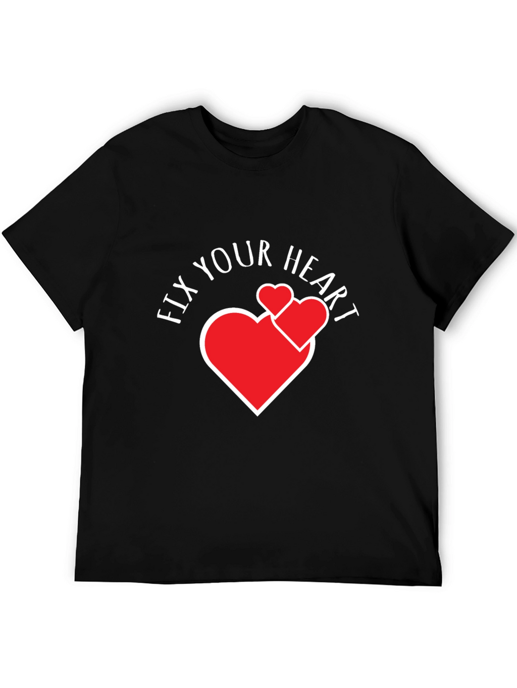 Fix Your Heart Graphic Tee - Stylish Comfort