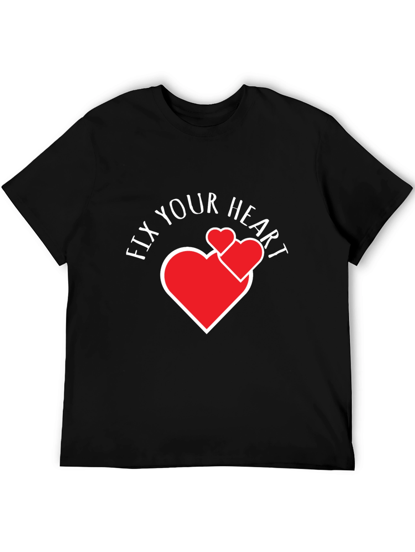 Fix Your Heart Graphic Tee - Stylish Comfort