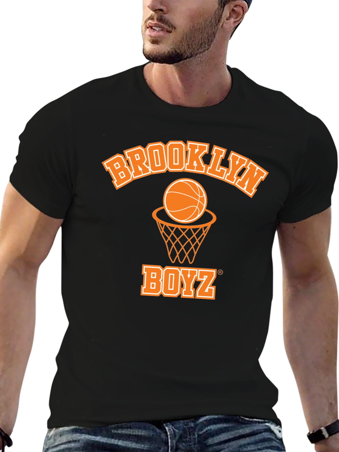 Brooklyn Boyz Basketball Graphic T-Shirt