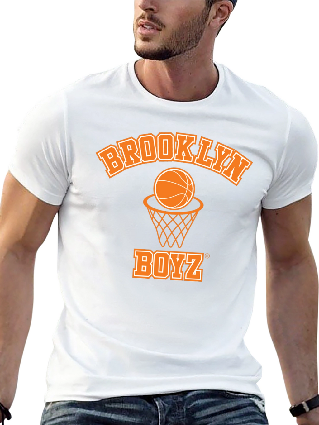 Brooklyn Boyz Basketball Graphic T-Shirt
