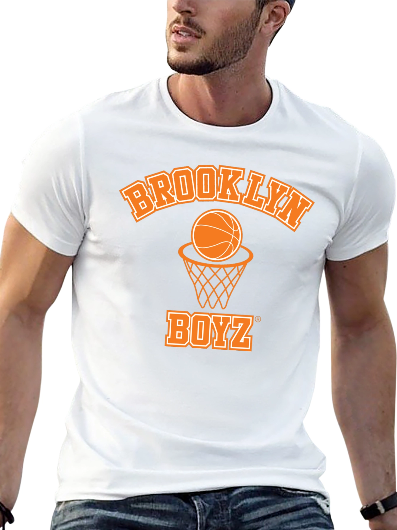 Brooklyn Boyz Basketball Graphic T-Shirt