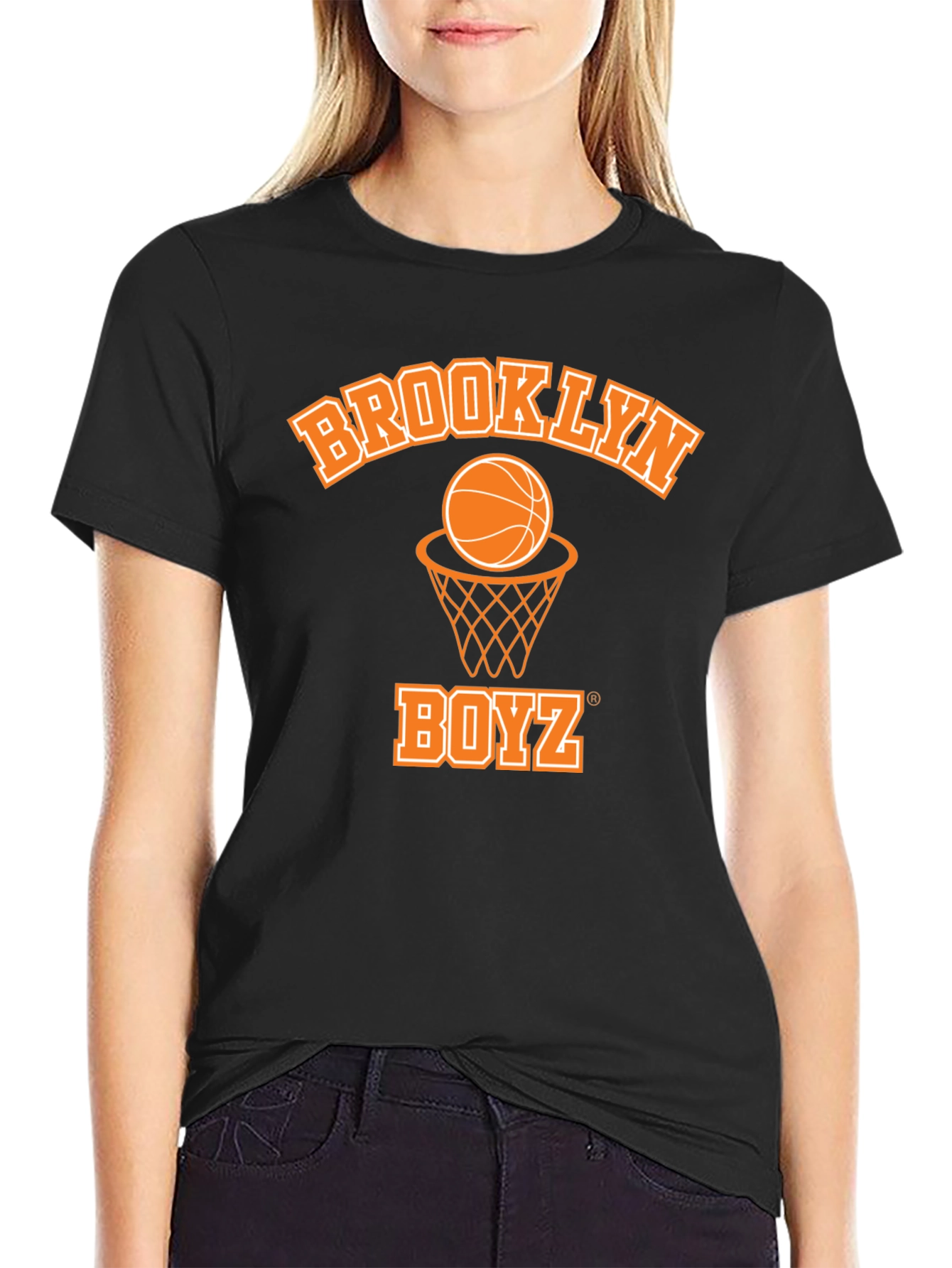 Brooklyn Boyz Basketball Graphic T-Shirt