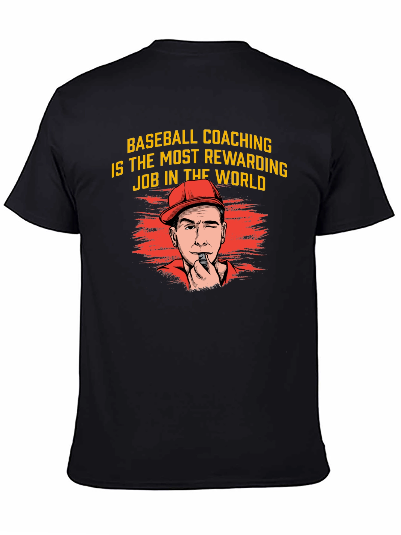 Baseball Coaching Tee - Most Rewarding Job