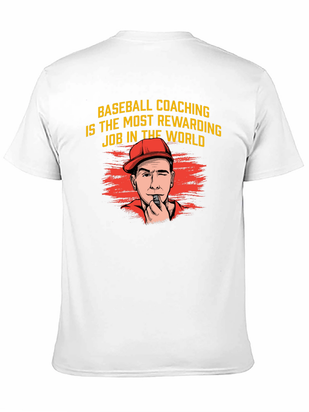 Baseball Coaching Tee - Most Rewarding Job