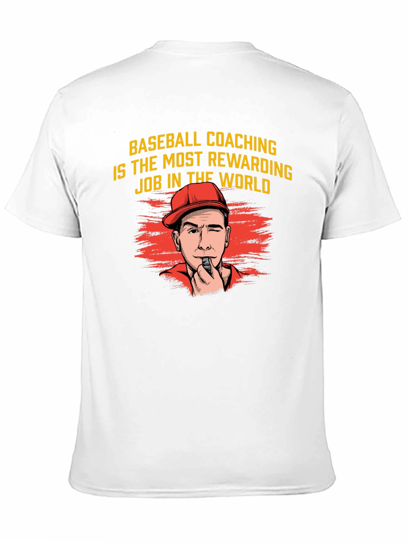 Baseball Coaching Tee - Most Rewarding Job