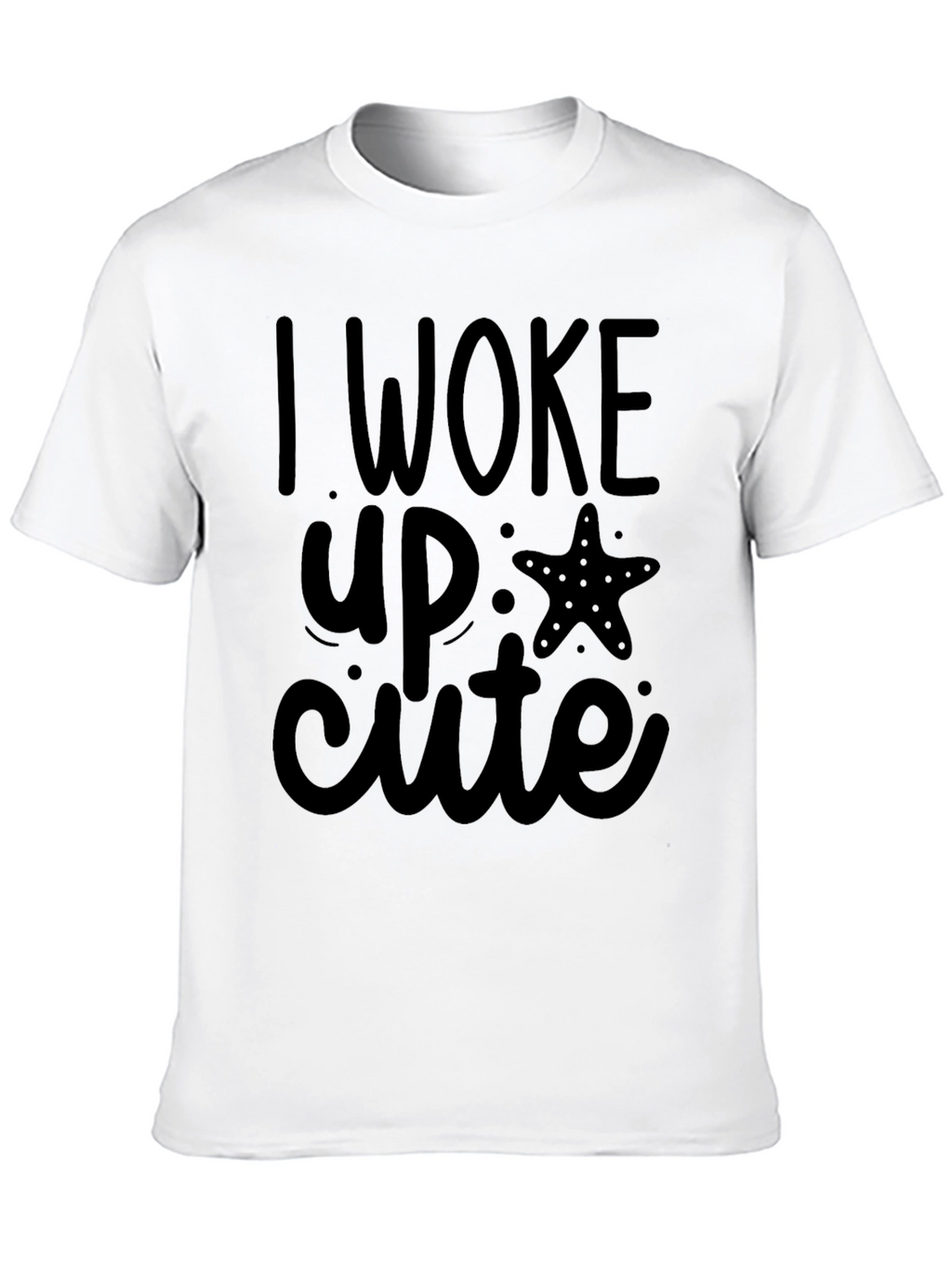 I Woke Up Cute Graphic Tee