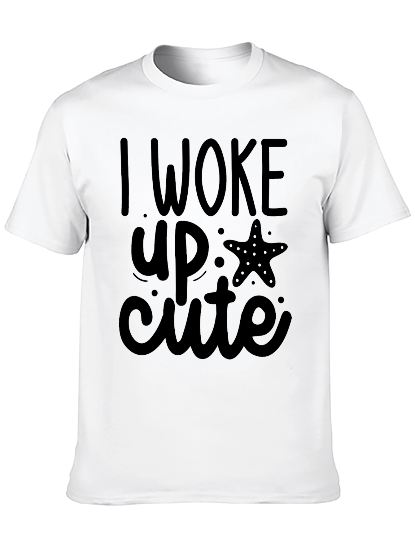 I Woke Up Cute Graphic Tee