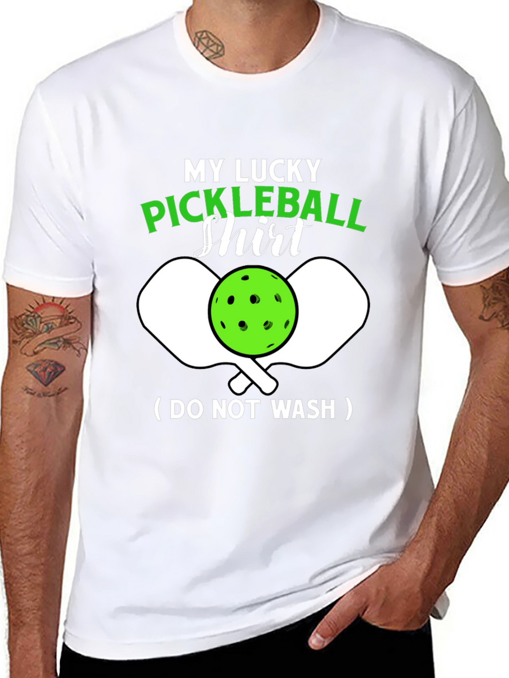 My Lucky Pickleball Shirt - Funny Novelty Tee