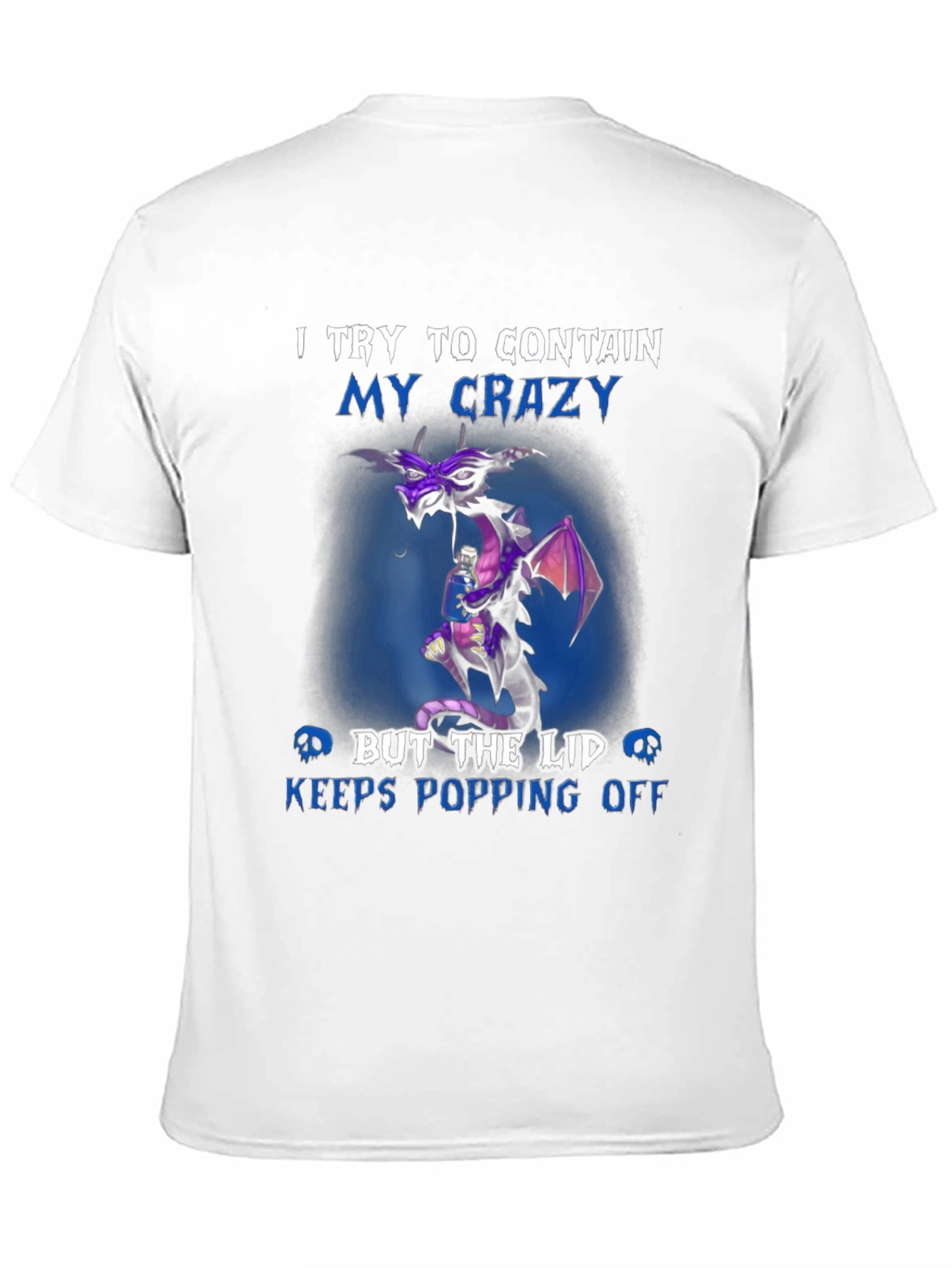 Crazy Dragon T-Shirt - Humor Tee