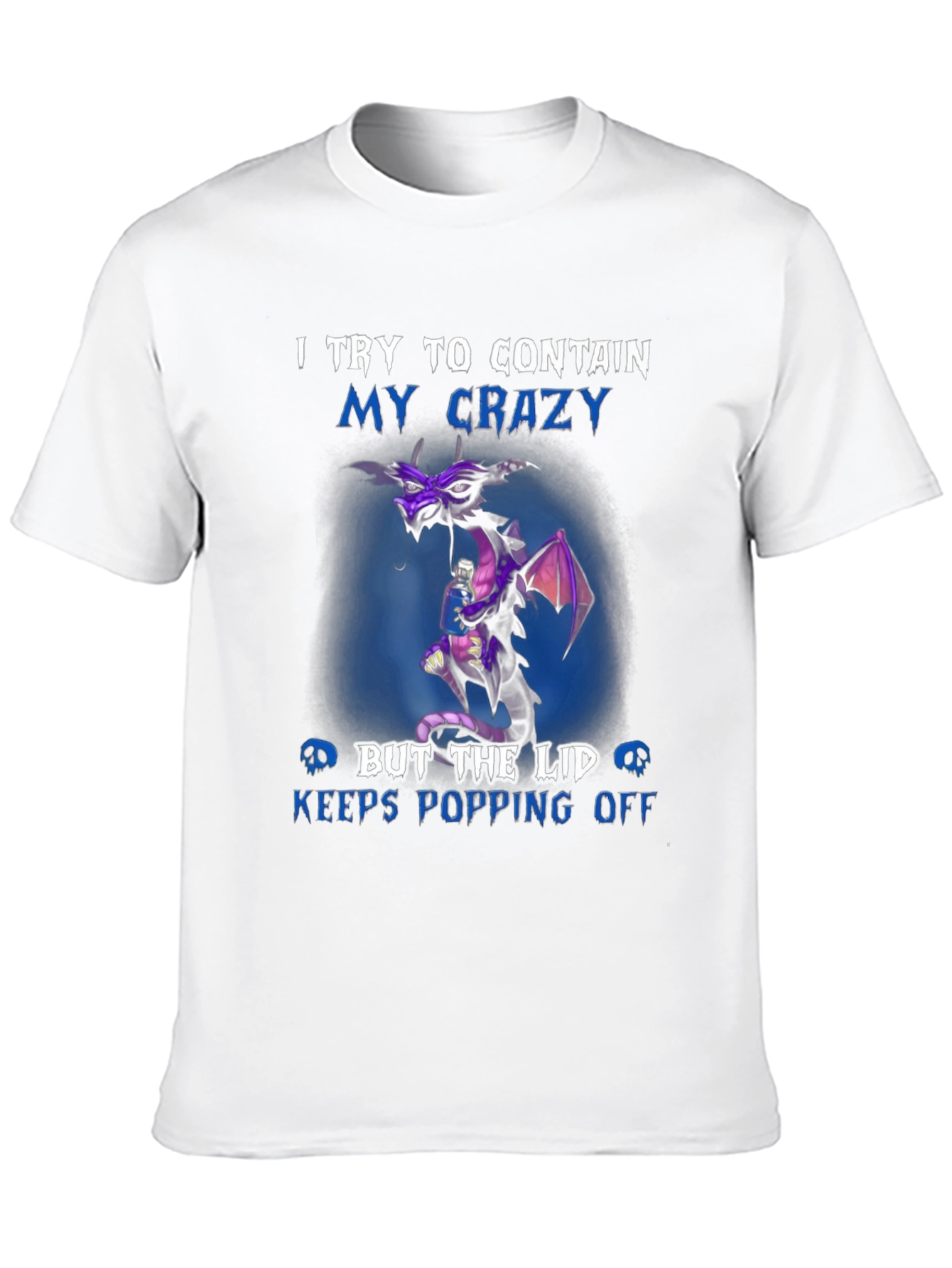 Crazy Dragon T-Shirt - Humor Tee