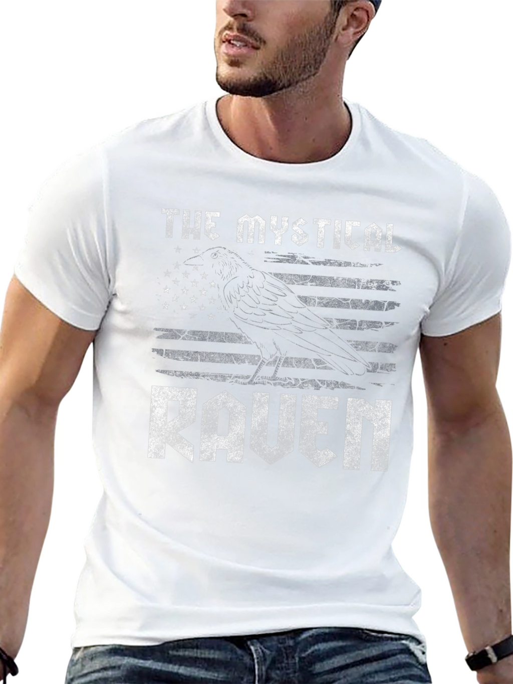 The Mystical Raven Graphic T-Shirt