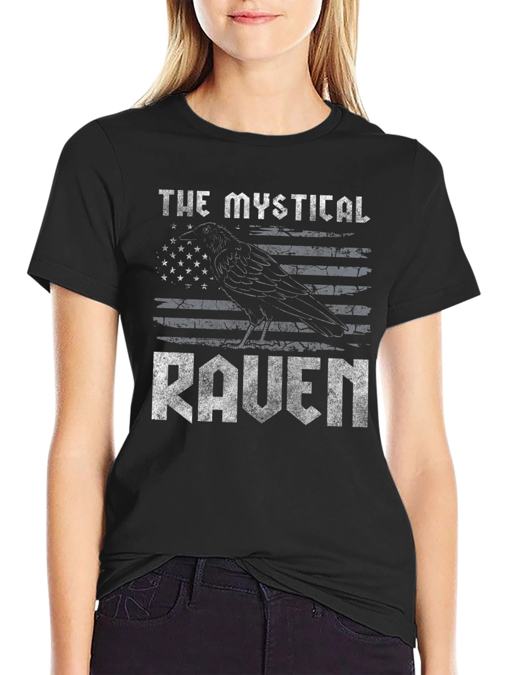 The Mystical Raven Graphic T-Shirt