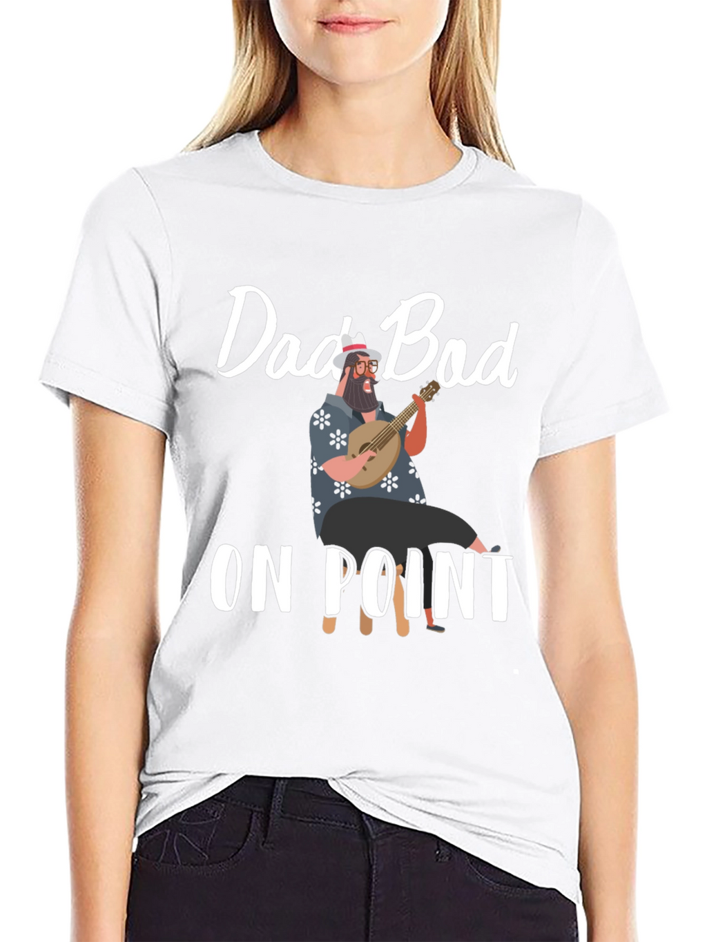 Dad Bod On Point Graphic T-Shirt