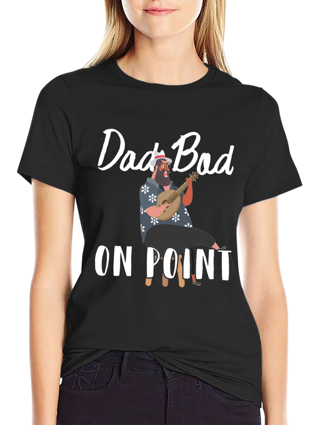 Dad Bod On Point Graphic T-Shirt